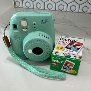 Fujifilm Instax Mini Film Camera Green Instant Photography